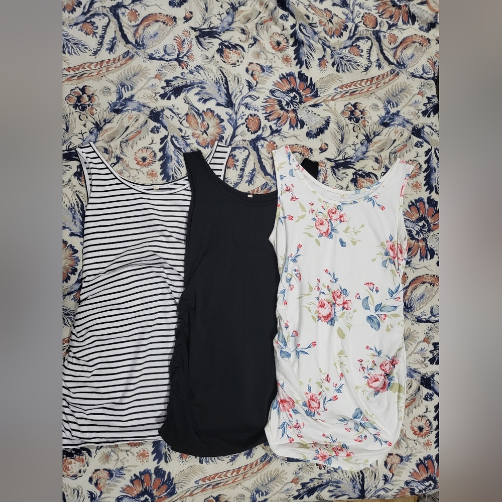 Maternity Tanks - 3 Pack